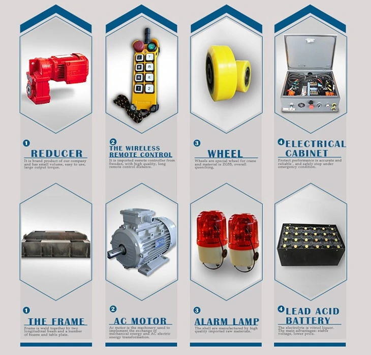 transfer trolley parts