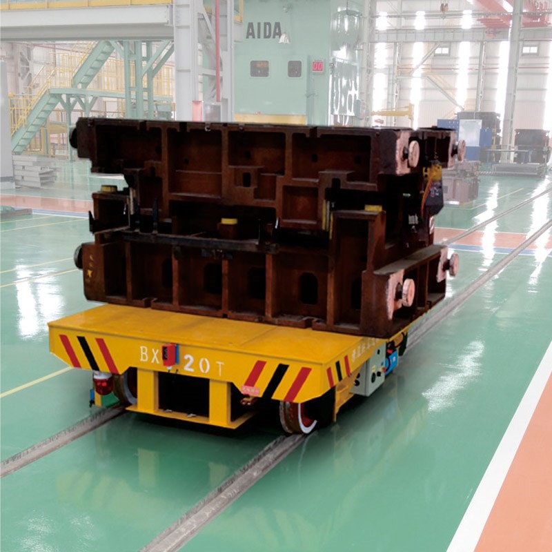 battery rail transfer cart