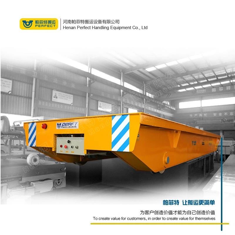150 Ton Heavy-Duty Cable Reel Powered Motorized Cart Die Transfer Solution For Steel Workshops factory