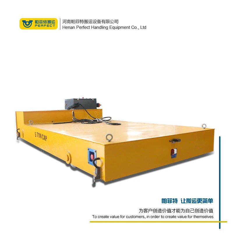 Industrial Electric Transfer Cart For Steel Scrap 30t Transfer Trolley high quality