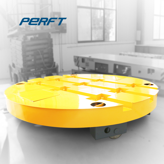 Industrial On-Rail Turntable Transfer Cart With 360° Rotation For Conveyor System Handling price