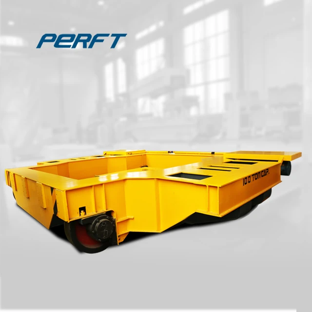 Industrial Transfer Cart For Painting Booth Metal Part Transport high quality