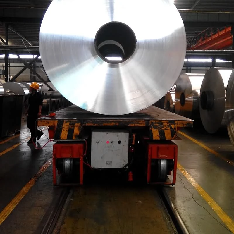 Industrial Use Plant Aluminum Coil Handling 10t Capacity Transfer Cart best