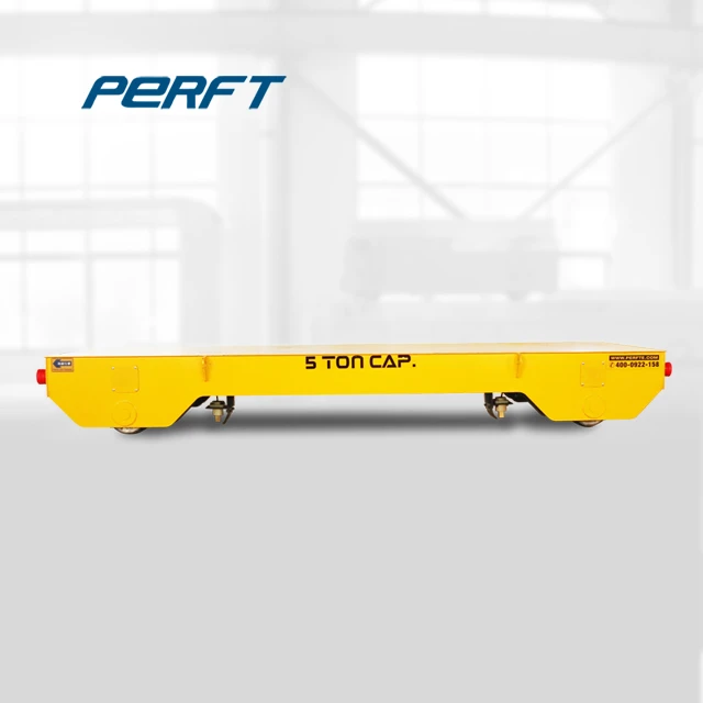 Motorized Rail Transfer Trolley With Dc Power 1-300t Transfer Cart