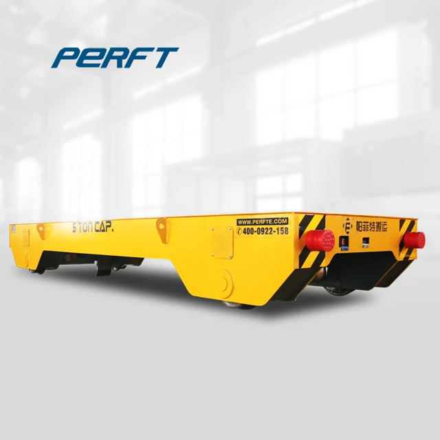 Motorized Rail Transfer Trolley With Dc Power 1-300t Transfer Cart factory