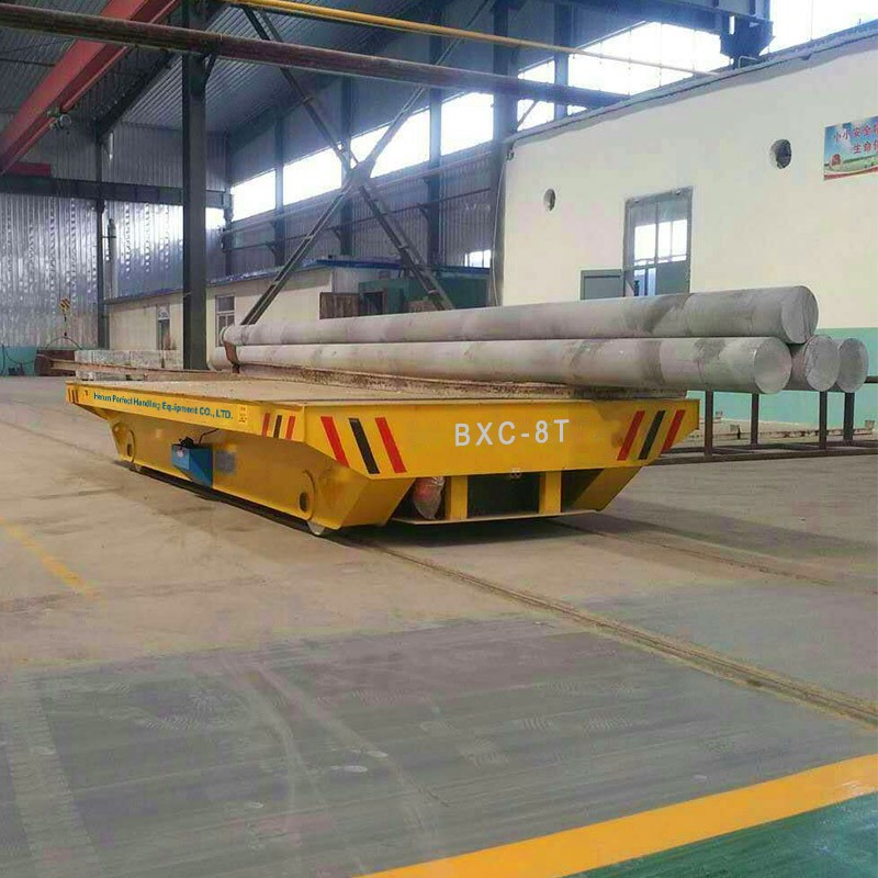 Rail Transfer Cart For Industrial Product Handling 35 Ton