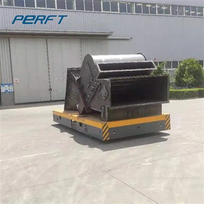 AGV Transfer Cart For Handling Heavy Material 50t