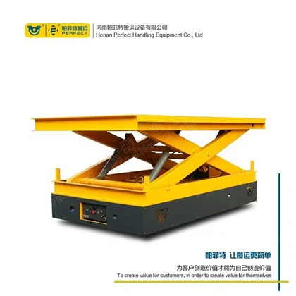 Customized Motorized Die Transfer Cart With Lifting Device 120 Ton