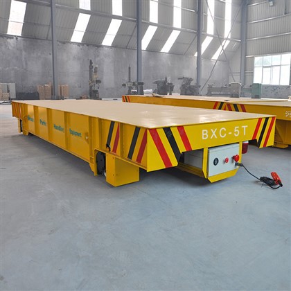 Self Propelled Transfer Cart For Foundry Environment