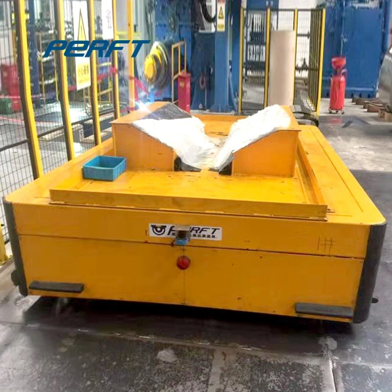 Steel Coil V Shape AGV Transfer Cart