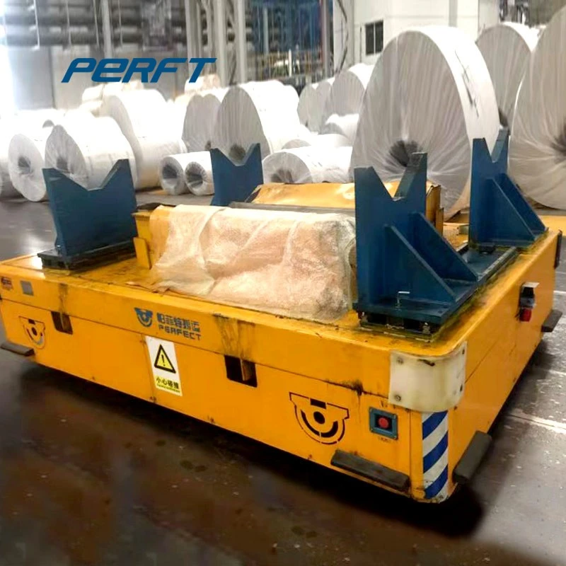 Steel Coil V Shape AGV Transfer Cart