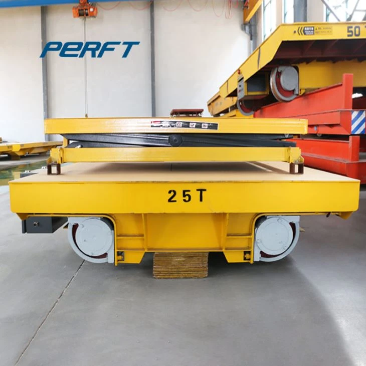 Rail Transfer Car Electric Powered for Material Transportation