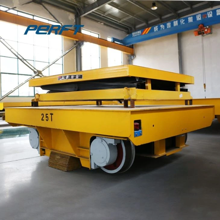 Hydraulic Lifting Motorized Transfer Car