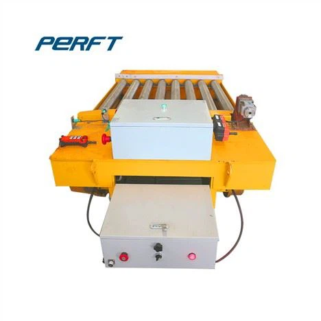 10 Ton Mobile Cable Powered Transfer Bogie Cargo Carrier