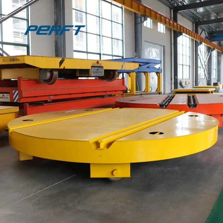 Turntable Electric Flat Trolley