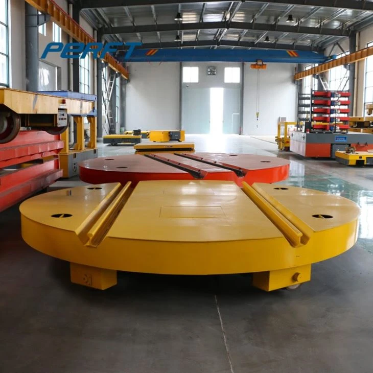 Turntable Electric Flat Trolley