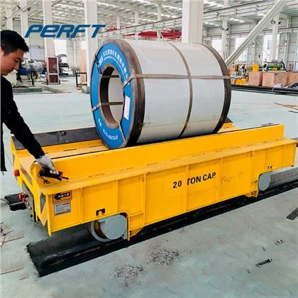 Rail Transfer Car For Handing 50tons Coil