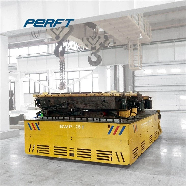 Trackless Transfer Cart For Mold Handling