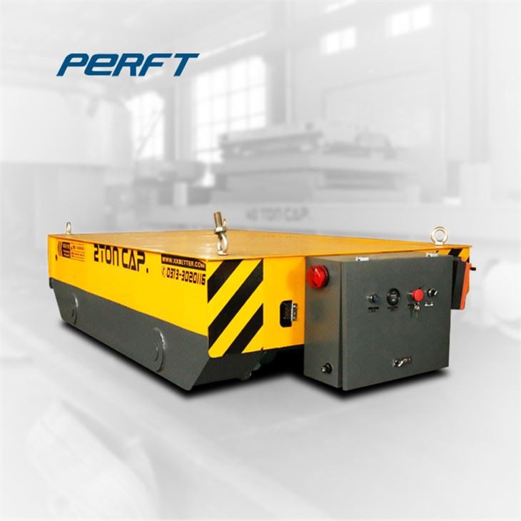 ISO Railway Car Transport To Transport Materials Form Unloading Zone Inside The Warehouse