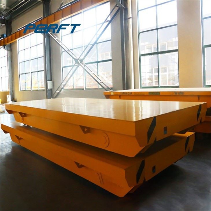 25 Tons Rail Transfer Cart To Transport Beer Pallets For Warehouse