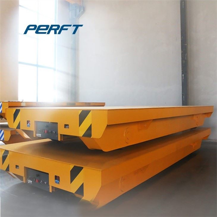 25 Tons Rail Transfer Cart To Transport Beer Pallets For Warehouse
