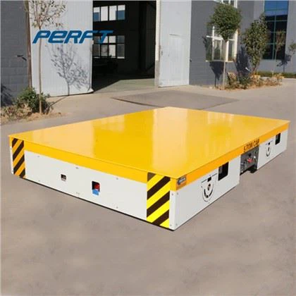 Carrying Weight Of 5 Tons Electric Trackless Transfer Cart