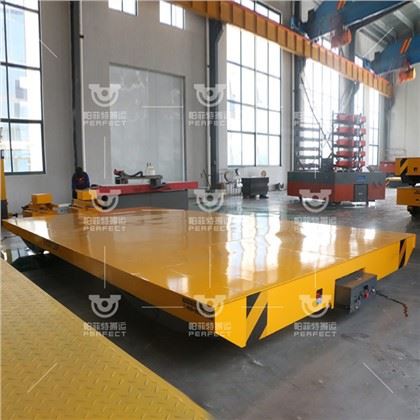 Trackless Electric Horizontal Car Transports 20 Tons Of Molds