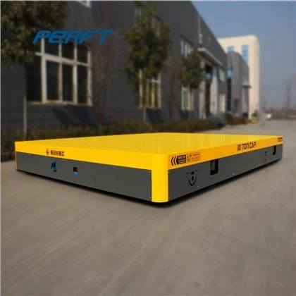 Trackless Trolley Applied To Cement Floor