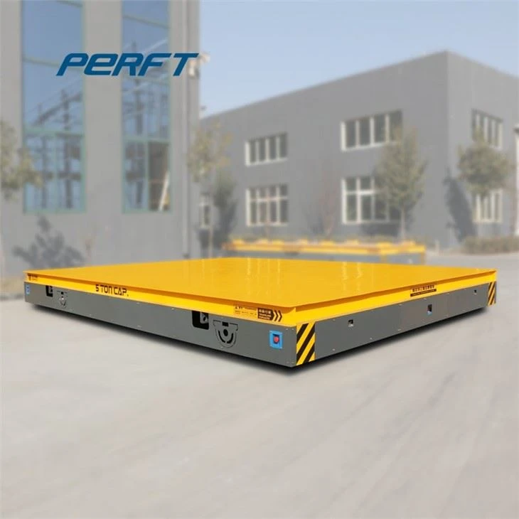 Trackless Transfer Cart For Handling Plate