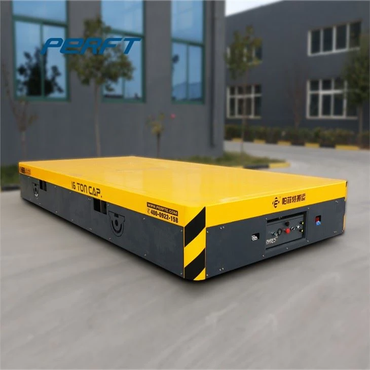 Trackless Trolley Applied To Epoxy Floor Pavement