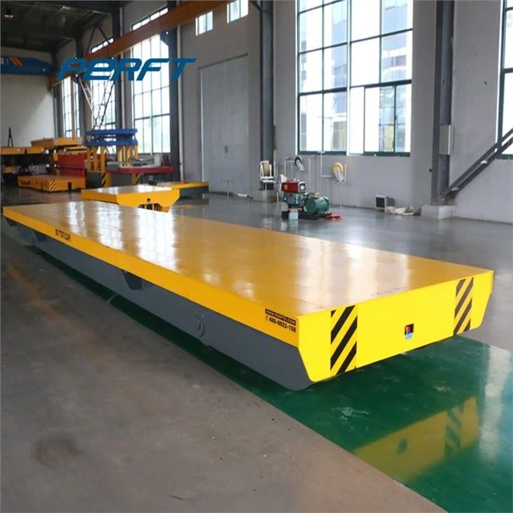 Transferring Trolley With A Rail Type System