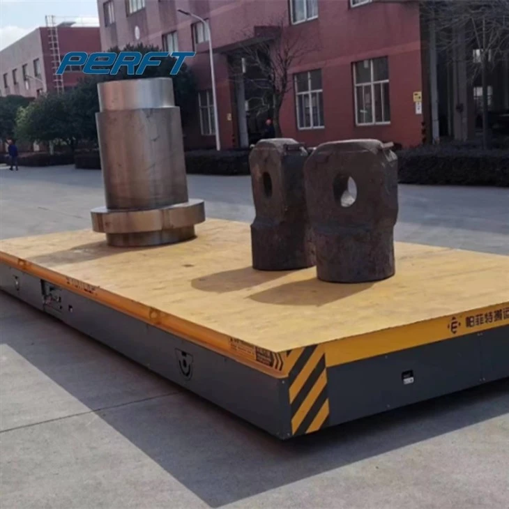 Motorized Die Transfer Carts For Steel Warehouse