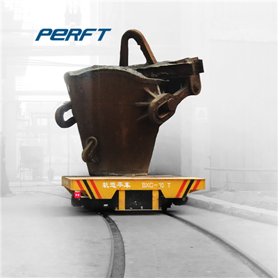 On-Rail Ladle Transfer Trolley For Warehouses