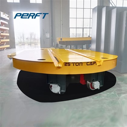 Turntable Transfer Cart For Manufacturing Industry 20 Ton